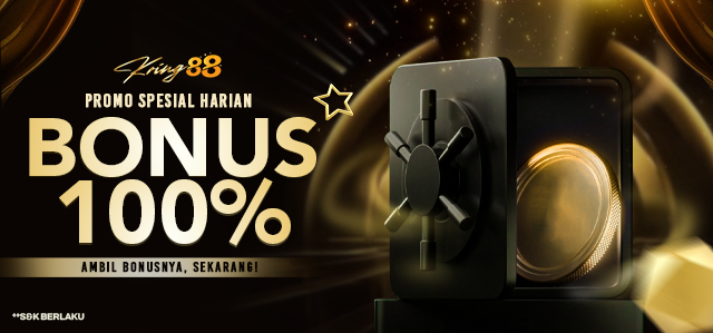 PROMO BONUS HARIAN SLOT 100%